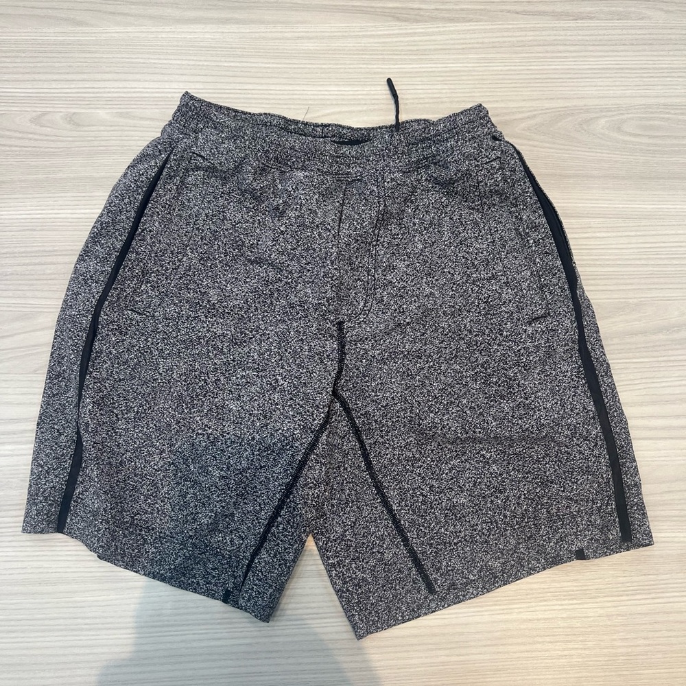Grey/Black Lululemon athletic Shorts